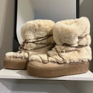Brand new Faux Fur Boots